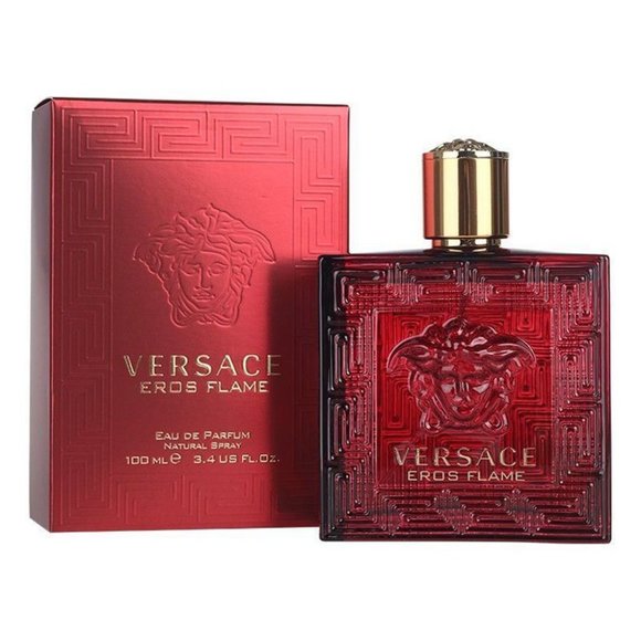 Versace Eros Flame Men's Woody Scent, 3.4oz 100ml - Picture 1 of 2